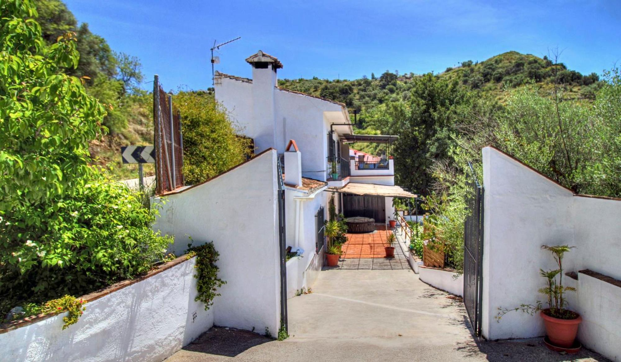 Finca El Almendro Árchez Exteriör bild